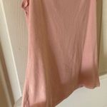 EXPRESS Flutter Sleeve Bodycon Skimming Blouse Pink Ruffled Sleeves Top Size XS Photo 3