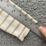 Lilly Pulitzer  Elba Sweater 3/4 Sleeve Tassels Pockets White Tan Striped Women S Photo 9