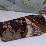 Vintage Boho Floral Tapestry Clutch for glasses or other accessories Photo 0