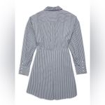 Veronica Beard Roanoke Striped Shirt Dress Size 10 Photo 2