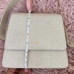 JW Pei  FAE Top Handle Crossbody Ivory Croc White Cream Photo 9