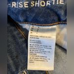 American Eagle Super Stretch Hi-Rise Distressed Denim Shortie Shorts Photo 4
