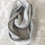 Rachel Roy  Gray Ribbed Wool Blend Infinity Scarf Photo 0