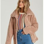 Billabong ✨ Cozy Days Sz Medium Jacket Womens Warm Sand✨ Photo 1