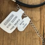 Free People NWT  Under the Sea Collar Brown Flower Cord Necklace Photo 8