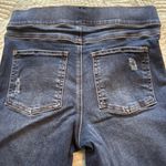Spanx Distressed Ankle High Rise Pull On Skinny Jeans size S/P Photo 2