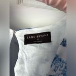 Lane Bryant  sz 22 Cap Flutter-Sleeve Surplice Tiered Maxi Dress Vintage Fields Photo 4