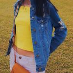 Forever 21 Ripped Denim Jacket Photo 4