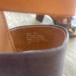 Madden Girl Mixxx Mob Wife Size 10 Strappy Wood High Heels Photo 3