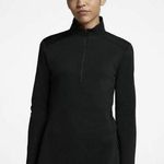 Nike Dri-Fit Size S Sweatshirt Pullover 1/2 Zip Long Sleeve Golf Black 930149 Photo 0