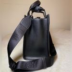 DKNY All Black Mini Tote Bag ‘Cassandra’ EUC Photo 3