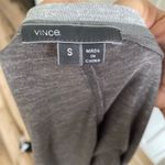Vince  Women's Gray Long Sleeve Blouse Size S Lightweight Casual Top Photo 5