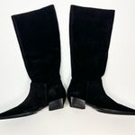 Vagabond  Black Heeled Boots with Kitten Heel Photo 5