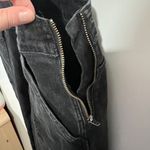 Madewell  Overalls Straight Leg in Black Stretch Denim Sz XL Photo 9