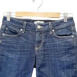 Paige Denim Bermuda Shorts in Warner Long Jean Shorts Dark Wash Size 24 | 00 Photo 2