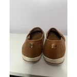 Ralph Lauren Lauren Jinny Woven Slip On Sneaker Tan size 8 Photo 2