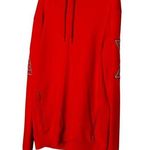 Armani Exchange Red A x E Patches Elbow Hooded Sweatshirt Size Small Photo 0