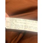 ZARA Sleeveless Jumpsuit Turned Up Hem Side Zipup Square Neck Buttons XS Brown Photo 11