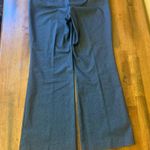 Dana Buchman  slacks trousers pants women’s  14 blue/gray denim look zip hook Photo 6