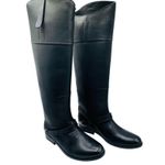 Golden Goose  black western Charlie leather knee high boots 36 Photo 12