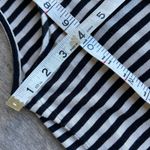 Saint Tropez West Womens Dress Size L Tan Black Striped Sleeveless Tank Photo 5