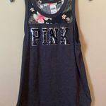 Victoria's Secret  PINK Floral Sequin Top Photo 0
