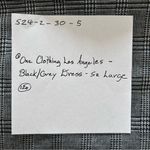 One Clothing  Los Angeles | Black & Grey Plaid Shirt Dress | Size Large Photo 11