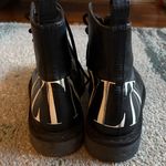 Valentino Garavani  Black Combat Boots Photo 9