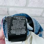 7 For All Mankind High Waist Cropped Straight Leg Raw Hem Jeans Size 32 Photo 13