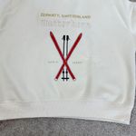 Bohme  Women’s Embroidered Sweatshirt Metterhorn Longsleeve Crew Neck in Beige XS Photo 3