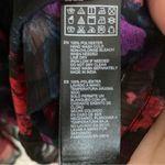 Forever 21 Y2K Style Midi Dress Sheer M Red Purple Floral Dark Romance Fairy Photo 5