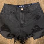 Hollister High-Waisted Black Vintage Shorts Photo 0