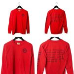 Fudpucker Tongue Twister T Shirt Vintage 90s Red Small S Graphic Tee Long Sleeve Photo 1