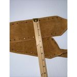 CLAUDIE PIERLOT Brown‎ Suede Belt Women's Leather Studded Adjustable NWT Photo 5