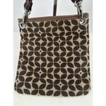 Fossil  Crossbody Marlow Bag‎ Purse Tan Brown Pockets Adjustable Strap Leather Photo 7