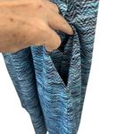 MPG Dress Athletic Racerback Tank Blue Patterned Casual Dress with Pockets Sz Sm Photo 5