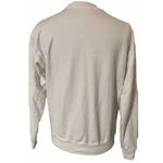 Unemployed Denim Isla Palm Sweatshirt Size Small White Photo 2