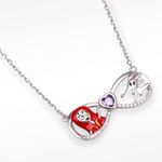 Nightmare Before Christmas Sally & Dog Sterling Silver Necklace Photo 0