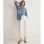 Madewell New! Stovepipe Jeans in pure white, women size 26 Photo 1