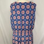 Vince Camuto Valencia Ombre Dress Womens Size 1X Elastic Waist Summer Coastal Photo 7