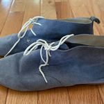 Bata Stylish Suede Ankle Boots in Light Blue Photo 4