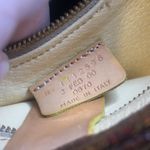 ETRO Milano Red Paisley Vachetta Leather Shoulder Bag Tote Interior Pocket Photo 12