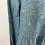 Anthropologie  Deletta Teal Peplum Top Photo 3