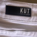 Kut From The Kloth White Flare Wide Leg Jeans 2 bell pants some spots Photo 6