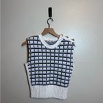 Veronica Beard  Nazife Cotton Sweater Tank‎ Photo 1
