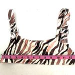 frankie's bikinis Stormy Buckle Top Kenza Bottoms Animal Zebra Print Photo 2