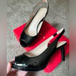 Kelly & Katie  Patent Leather Sling Back Heels Nerani Photo 0