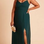 Birdy Grey  Devin Convertible Chiffon Dress In Emerald Photo 2