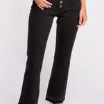 Free People Black Cropped Jeans  Photo 0