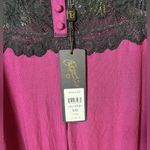 Beach Bunny NWT  Anise Pants High Waist Lace Detail Lounge Pants Flare Cut Photo 3